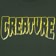 Creature Logo Outline T-Shirt - forest/yellow - front detail