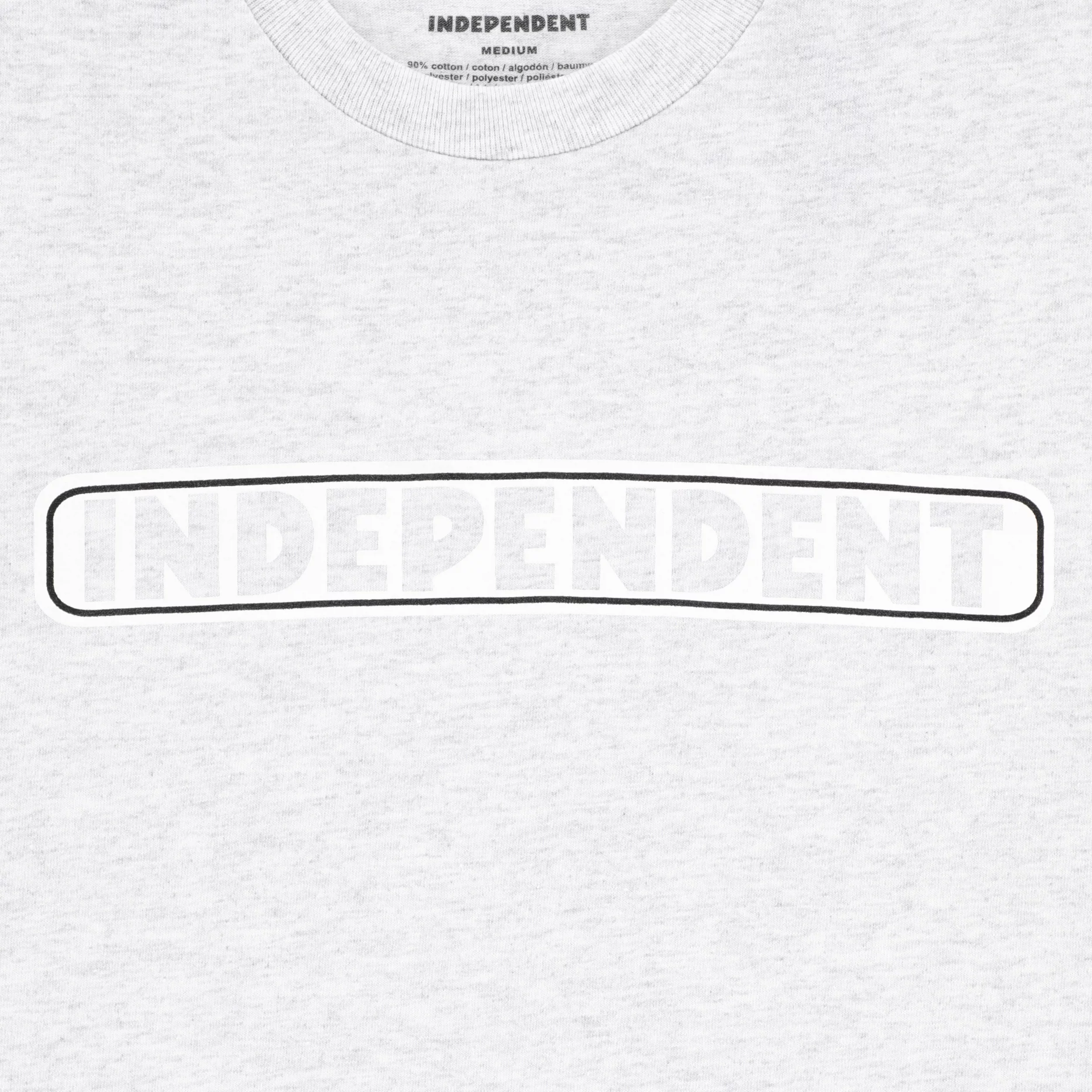 【INDEPENDENT】 Bar Logo T-Shirt - White INDEPENDENT BAR LOGO THERMAL OFF WHITE – 3rd Lair