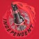 Independent Fire Starter T-Shirt - cardinal red - reverse detail