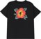Santa Cruz Kids Screaming Hibiscus T-Shirt - black - reverse