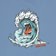 Santa Cruz Kids Screaming Wave Front T-Shirt - indigo - front detail