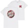 Santa Cruz Screaming Hibiscus Dot T-Shirt - ash