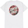 Santa Cruz Screaming Hibiscus Dot T-Shirt - ash - reverse