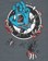 Santa Cruz Roskopp Screaming Target T-Shirt - dark heather - reverse detail