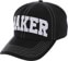 Baker Apex Snapback Hat - black/white