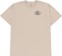 Lakai Lakai x Poler Abducted T-Shirt - light sand - front