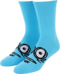 Heroin Big Egg Sock - cyan