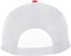 Heroin Certifried Trucker Hat - orange - reverse