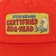Heroin Certifried Trucker Hat - orange - front detail