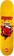 Hopps Bender Man 8.25 Skateboard Deck - yellow