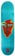 Hopps Del Negro Artist Series 8.25 Skateboard Deck - teal