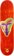 Hopps Denley Artist Series 8.125 Skateboard Deck - orange