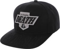 Deathwish Death Kings Snapback Hat - black