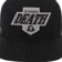 Deathwish Death Kings Snapback Hat - black - front detail