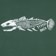 Baker Fish Sticks T-Shirt - forest green - front detail