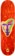 Hopps Denley Artist Series 8.5 Skateboard Deck - orange