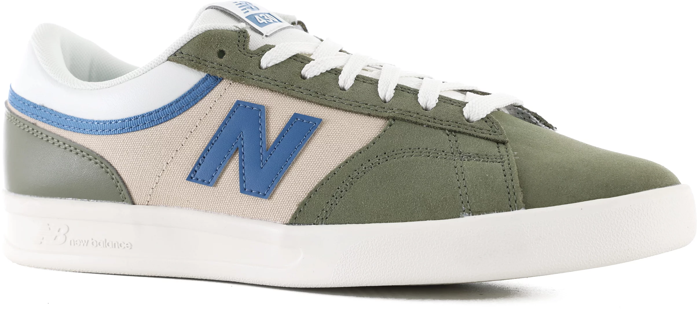 New Balance Numeric 430 Skate Shoes - olive/blue | Tactics