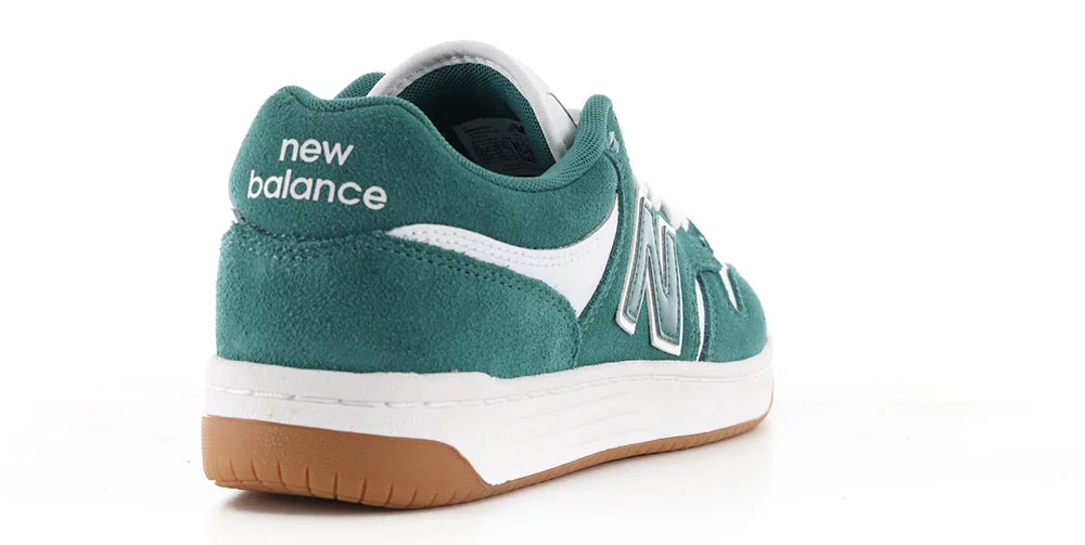 New Balance Numeric 480 Skate Shoes - vintage teal/white | Tactics
