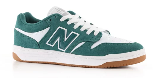 New Balance Numeric 480 Skate Shoes - vintage teal/white
