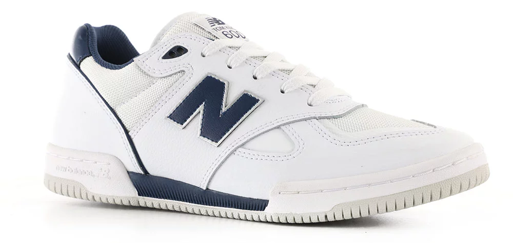 New Balance Numeric 600 Tom Knox Skate Shoes - white/navy | Tactics