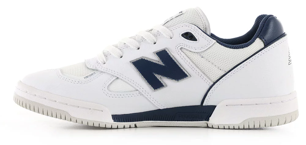 New Balance Numeric 600 Tom Knox Skate Shoes - white/navy | Tactics