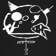 Frog Scarecrow T-Shirt - black - front detail