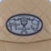 Frog Skroom Logo Trucker Hat - brown/blue - front detail