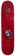 Tactics Water Balloon Skateboard Deck - red