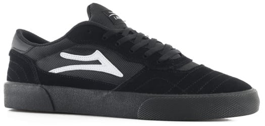Lakai Cambridge Skate Shoes - black/black suede - view large