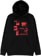 Howl Collage Hoodie - black