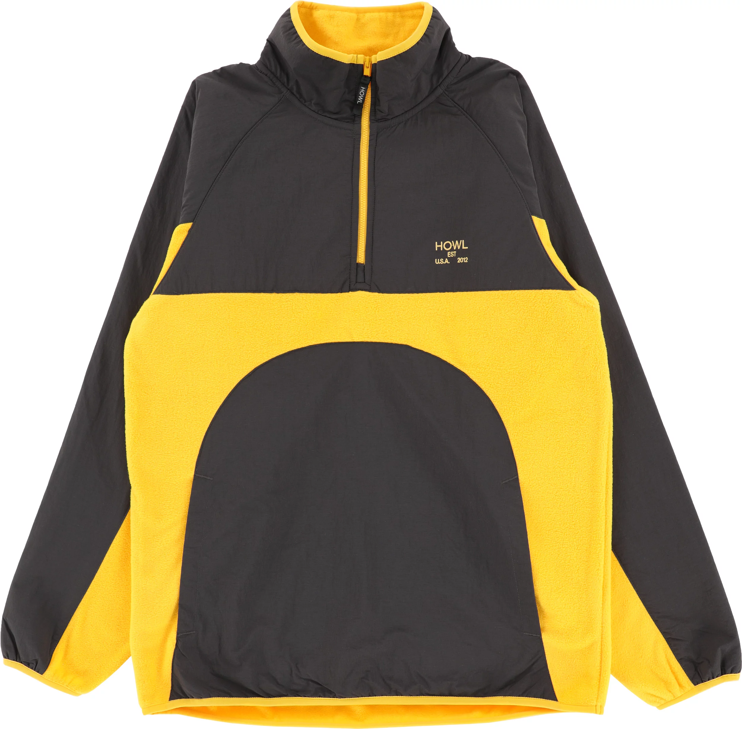 Howl Pullover Fleece Jacket - yellow | Tactics