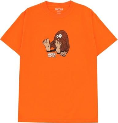 Tactics Heroin Eggfoot T-Shirt - safety orange - view large