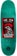 Black Label Adams El Pollo Diablo 9.5 Custom Egg Skateboard Deck - teal