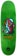 Black Label Jason Adams Smoking Section 9.5 Custom Egg Shape Skateboard Deck - green