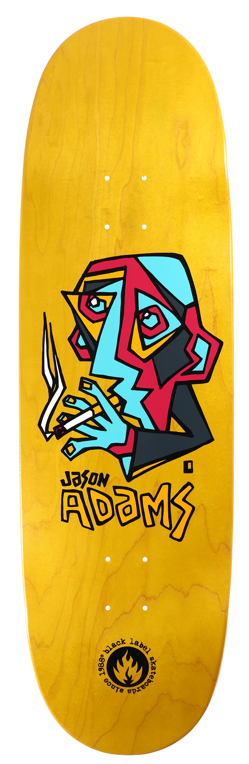 Black Label Jason Adams Smoking Section 9.5 Custom Egg Shape