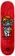 Black Label Matt Hensley Smoking Section 8.5 Skateboard Deck - red