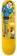 Polar Skate Co. Boserio Surprise 8.25 Short Shape Skateboard Deck - yellow