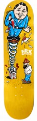 Polar Skate Co. Boserio Surprise 8.25 Short Shape Skateboard Deck - yellow