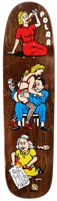 Polar Skate Co. Family Affair 8.625 P9 Shape Skateboard Deck - brown - view large