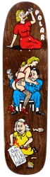Polar Skate Co. Family Affair 8.625 P9 Shape Skateboard Deck - brown