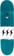 Polar Skate Co. No Comply 8.5 Skateboard Deck - top