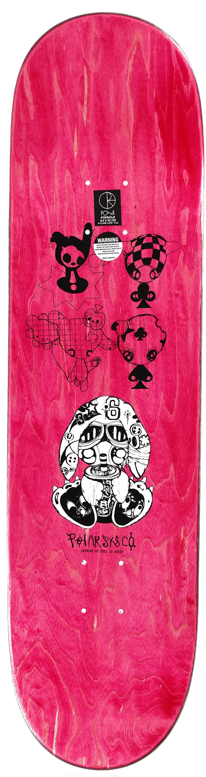 Polar Skate Co. Platt Casino 8.25 Skateboard Deck | Tactics