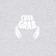 Crab Grab The Logo Youth Hoodie - heather grey - front detail