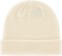 Crab Grab Circle Patch Beanie - bone - reverse