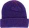 Howl Slash Beanie (Closeout) - purple - reverse