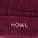 Howl Gasoline Beanie (Closeout) - purple - front detail