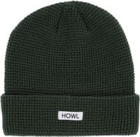 Howl Waffle Beanie (Closeout) - dark green
