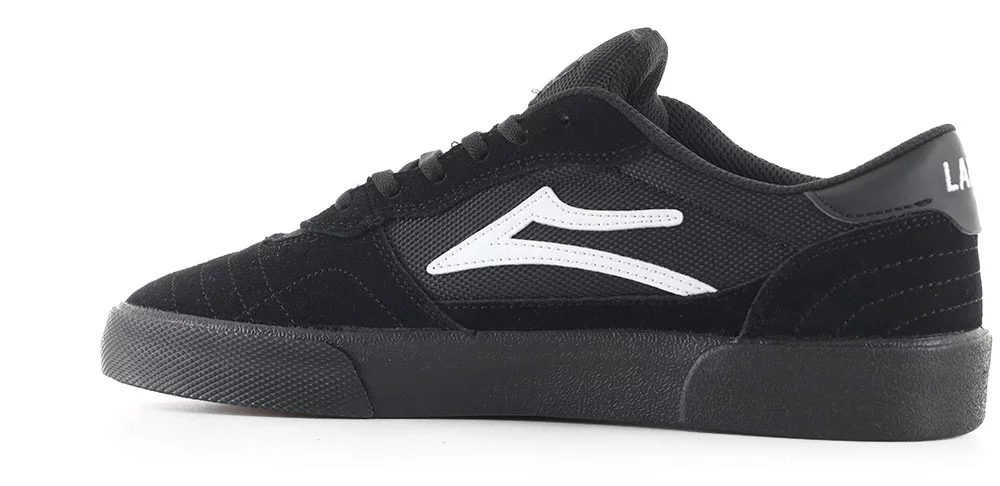 Lakai Cambridge Skate Shoes - black/black suede | Tactics display picture 3