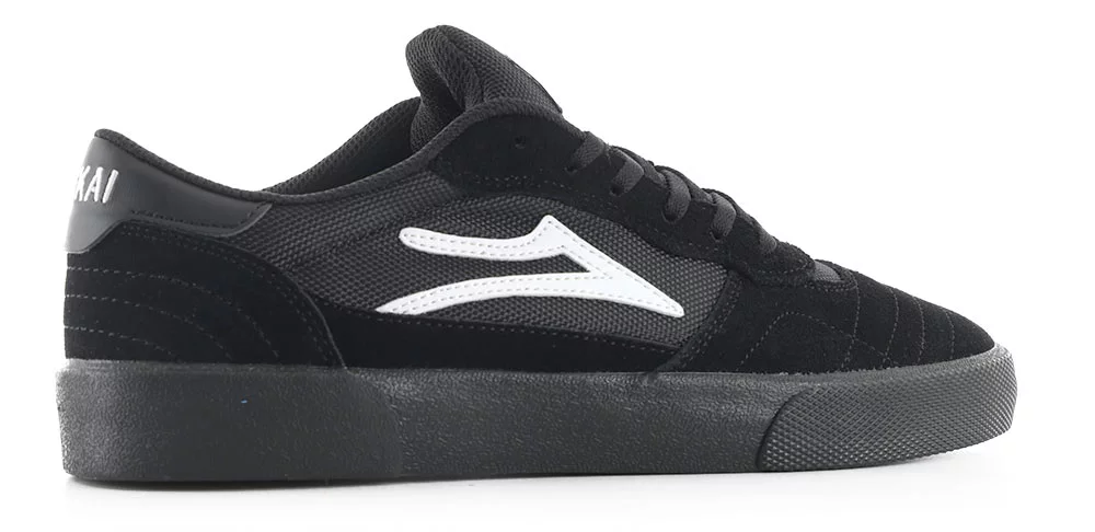 Lakai Cambridge Skate Shoes black/black suede Tactics