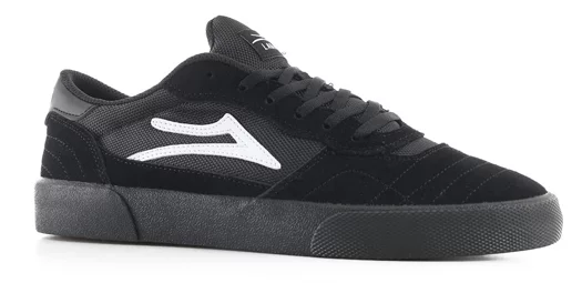 Lakai Cambridge Skate Shoes - black/black suede